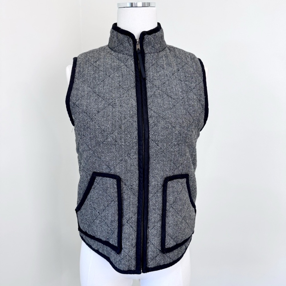 Gilli Women’s Herringbone Fleece Lined Sherpa Style Vest Size S